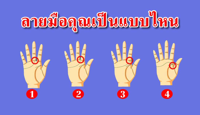 เส้นลายมือบอกนิสัยลึก รู้ถึงจิ ต ใ จ ของคุณได้