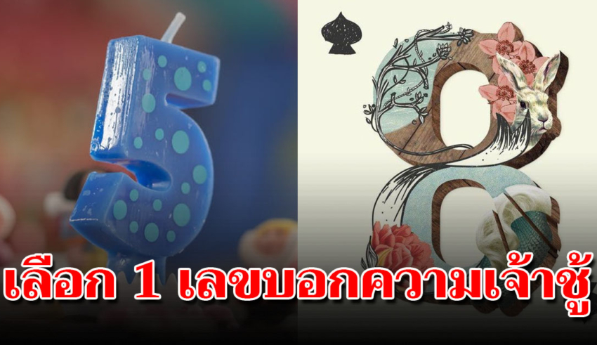 เลือกตัวเลข 1 ตัวที่ชอบ บอกความเจ้าชู้ในตัวได้