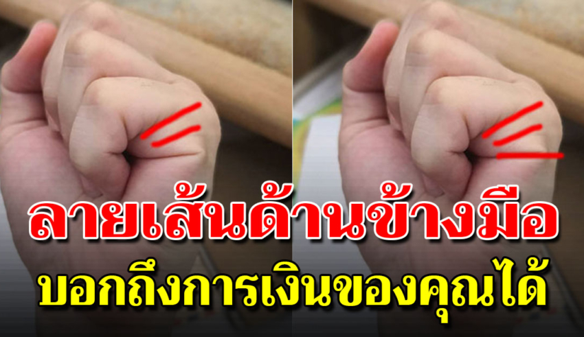 ยกขึ้นดู 6 เส้นลายมือบ่งบอกคุณจะร่ำรวยเป็นเศรษฐี