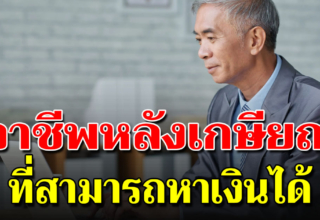 10 อาชีพที่หลังเกษียณ ที่หาเงินเองได้มีเงินใช้ในช่วงบั้นปลายชีวิต