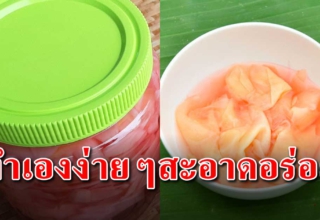 เทคนิคการทำขิงดองเอง ใน 2 วัน อร่อยสะอาดประหยัด